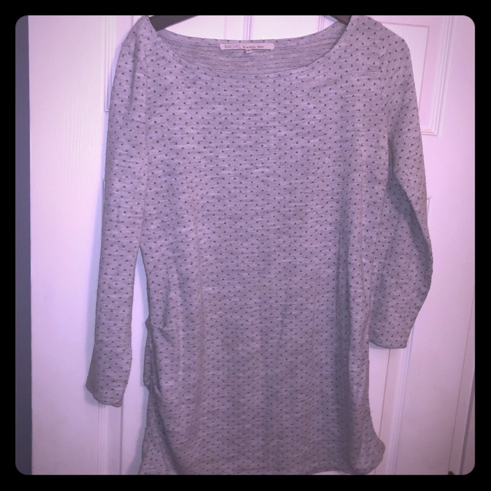 Gray Tunic Sweater - Rachel Roy Size XL
